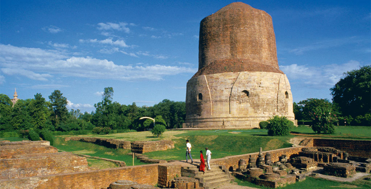 images of dhamek stupa